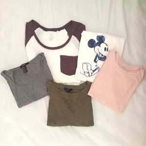 shirt bundle! PACSUN, BRANDY, UNIQLO, F21 SHIRTS